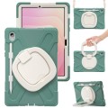 Solidne Pancerne Etui z Uchwytem i Paskiem do Samsung Galaxy S11 zielone
