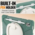 Solidne Pancerne Etui z Uchwytem i Paskiem do Samsung Galaxy S11 zielone