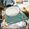 Solidne Pancerne Etui z Uchwytem i Paskiem do Samsung Galaxy S11 zielone
