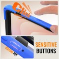 Solidne Pancerne Etui z Uchwytem i Paskiem do Samsung Galaxy S11 niebieskie