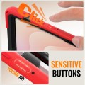 Solidne Pancerne Etui z Uchwytem i Paskiem do Samsung Galaxy S11 czerwone