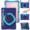Solidne Pancerne Etui z Uchwytem i Paskiem do Samsung Galaxy S11 granatowe