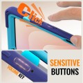 Solidne Pancerne Etui z Uchwytem i Paskiem do Samsung Galaxy S11 granatowe