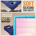 Solidne Pancerne Etui z Uchwytem i Paskiem do Samsung Galaxy S11 granatowe