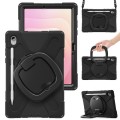 Solidne Pancerne Etui z Uchwytem i Paskiem do Samsung Galaxy S11 czarne