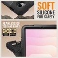 Solidne Pancerne Etui z Uchwytem i Paskiem do Samsung Galaxy S11 czarne