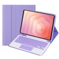 Fioletowy Pokrowiec Etui Klawiatura z TouchPad do Samsung Galaxy Tab S11