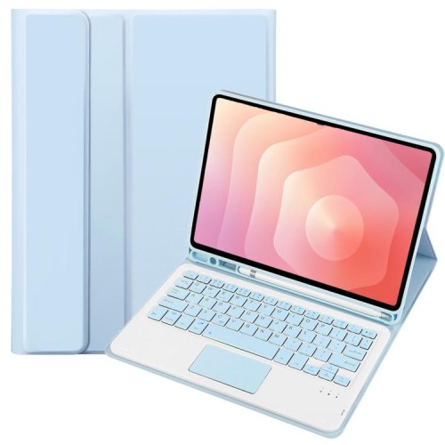 Niebieski Pokrowiec Etui Klawiatura z TouchPad do Samsung Galaxy Tab S11