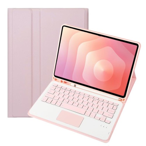 Różowy Pokrowiec Etui Klawiatura z TouchPad do Samsung Galaxy Tab S11