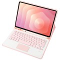 Różowy Pokrowiec Etui Klawiatura z TouchPad do Samsung Galaxy Tab S11