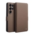 QIALINO Eleganckie Etui do Samsung Galaxy S26 Ultra brązowe