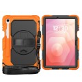 Pancerne Etui z Osłoną Ekranu do Samsung Galaxy Tab S11 pomarańczowe