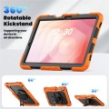 Pancerne Etui z Osłoną Ekranu do Samsung Galaxy Tab S11 pomarańczowe