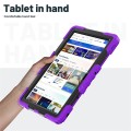 Pancerne Etui z Podstawką i Paskiem do Lenovo Tab 10.1 2025 fioletowe