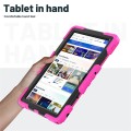 Pancerne Etui z Podstawką i Paskiem do Lenovo Tab 10.1 2025 różowe