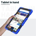 Pancerne Etui z Podstawką i Paskiem do Lenovo Tab 10.1 2025 granatowe