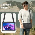 Pancerne Etui z Podstawką i Paskiem do Lenovo Tab 10.1 2025 czarne
