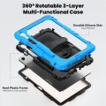Pancerne Etui z Osłoną Ekranu do Samsung Galaxy Tab S11 niebieskie