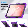 Pancerne Etui z Osłoną Ekranu do Samsung Galaxy Tab S11 fioletowe