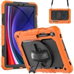 Pancerne Etui z Osłoną Ekranu do Samsung Galaxy Tab S10 Lite / S10 FE orange