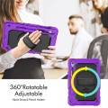 Pancerne Etui z Osłoną Ekranu do Samsung Galaxy Tab S10 Lite /S10 FE fioletowe