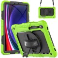 Pancerne Etui z Osłoną Ekranu do Samsung Galaxy Tab S10 Lite / S10 FE zielone