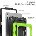 Pancerne Etui z Osłoną Ekranu do Samsung Galaxy Tab S10 Lite / S10 FE zielone