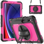 Pancerne Etui z Osłoną Ekranu do Samsung Galaxy Tab S10 Lite / S10 FE różowe