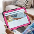 Pancerne Etui z Osłoną Ekranu do Samsung Galaxy Tab S10 Lite / S10 FE różowe