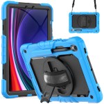 Pancerne Etui z Osłoną Ekranu do Samsung Galaxy Tab S10 Lite / S10 FE niebieskie