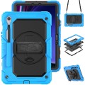 Pancerne Etui z Osłoną Ekranu do Samsung Galaxy Tab S10 Lite / S10 FE niebieskie