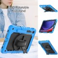 Pancerne Etui z Osłoną Ekranu do Samsung Galaxy Tab S10 Lite / S10 FE niebieskie