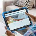 Pancerne Etui z Osłoną Ekranu do Samsung Galaxy Tab S10 Lite / S10 FE niebieskie