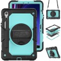 Pancerne Etui z Osłoną Ekranu do Samsung Galaxy Tab S10 Lite / S10 FE miętowe