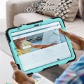 Pancerne Etui z Osłoną Ekranu do Samsung Galaxy Tab S10 Lite / S10 FE miętowe