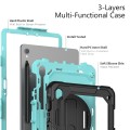 Pancerne Etui z Osłoną Ekranu do Samsung Galaxy Tab S10 Lite / S10 FE miętowe