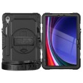 Pancerne Etui z Osłoną Ekranu do Samsung Galaxy Tab S10 Lite / S10 FE czarne