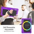Pancerne Etui z Osłoną Ekranu do Samsung Galaxy Tab S10 Ultra fioletowe
