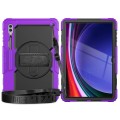 Pancerne Etui z Osłoną Ekranu do Samsung Galaxy Tab S10 Ultra fioletowe