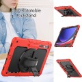 Pancerne Etui z Osłoną Ekranu do Samsung Galaxy Tab S10 Ultra czerwone
