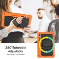 Pancerne Etui z Osłoną Ekranu do Samsung Galaxy Tab S10 Ultra pomarańczowe