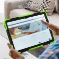 Pancerne Etui z Osłoną Ekranu do Samsung Galaxy Tab S10 Ultra zielone