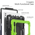Pancerne Etui z Osłoną Ekranu do Samsung Galaxy Tab S10 Ultra zielone