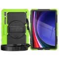 Pancerne Etui z Osłoną Ekranu do Samsung Galaxy Tab S10 Ultra zielone