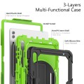 Pancerne Etui z Osłoną Ekranu do Samsung Galaxy Tab S10 Ultra zielone