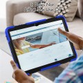 Pancerne Etui z Osłoną Ekranu do Samsung Galaxy Tab S10 Ultra granatowe