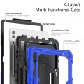Pancerne Etui z Osłoną Ekranu do Samsung Galaxy Tab S10 Ultra granatowe