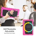 Pancerne Etui z Osłoną Ekranu do Samsung Galaxy Tab S10 Ultra różowe