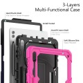 Pancerne Etui z Osłoną Ekranu do Samsung Galaxy Tab S10 Ultra różowe
