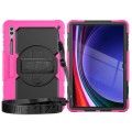 Pancerne Etui z Osłoną Ekranu do Samsung Galaxy Tab S10 Ultra różowe